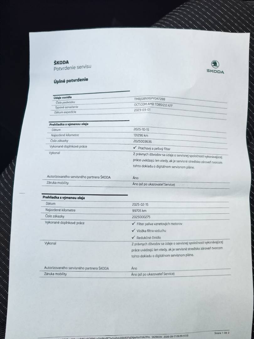 Škoda Octavia Combi 2.0 TDI SCR Ambition DSG – foto 29